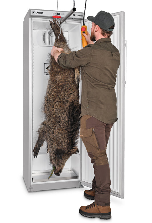 LU 4500 Professional Game Fridge (Ice Silver)