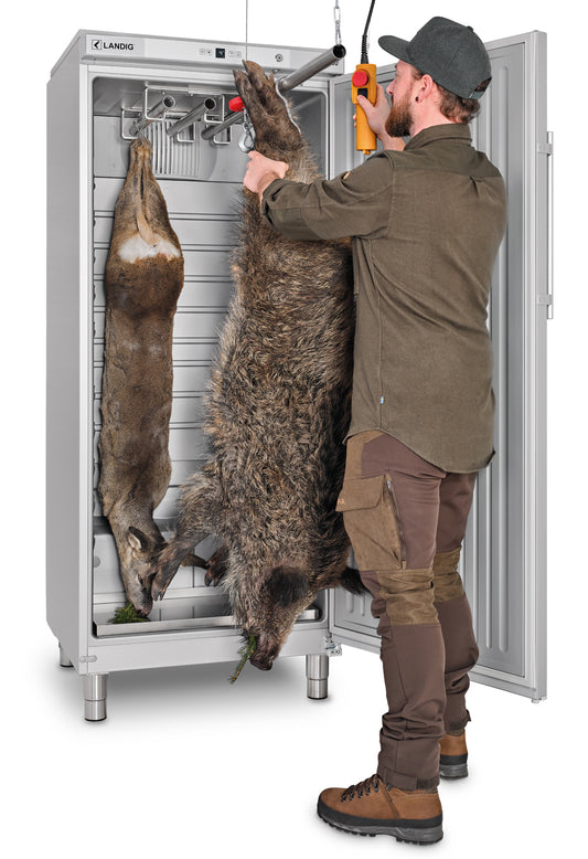 LU 7000 Professional Game Fridge (Ice Silver)