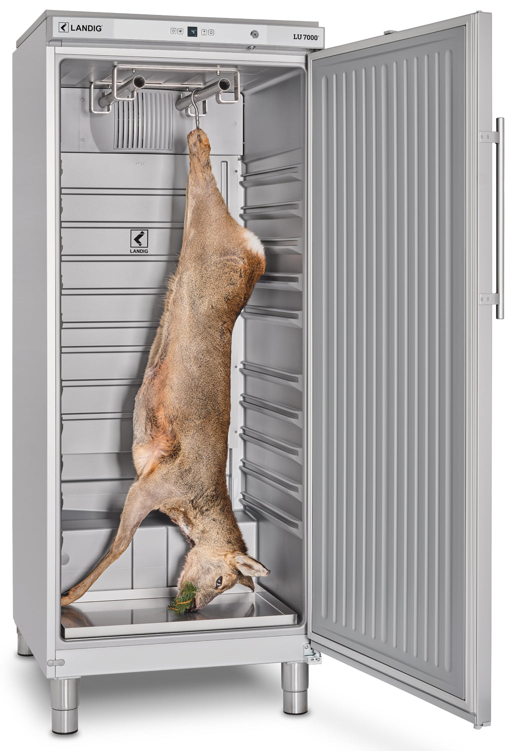 LU 7000 Professional Game Fridge (Ice Silver)