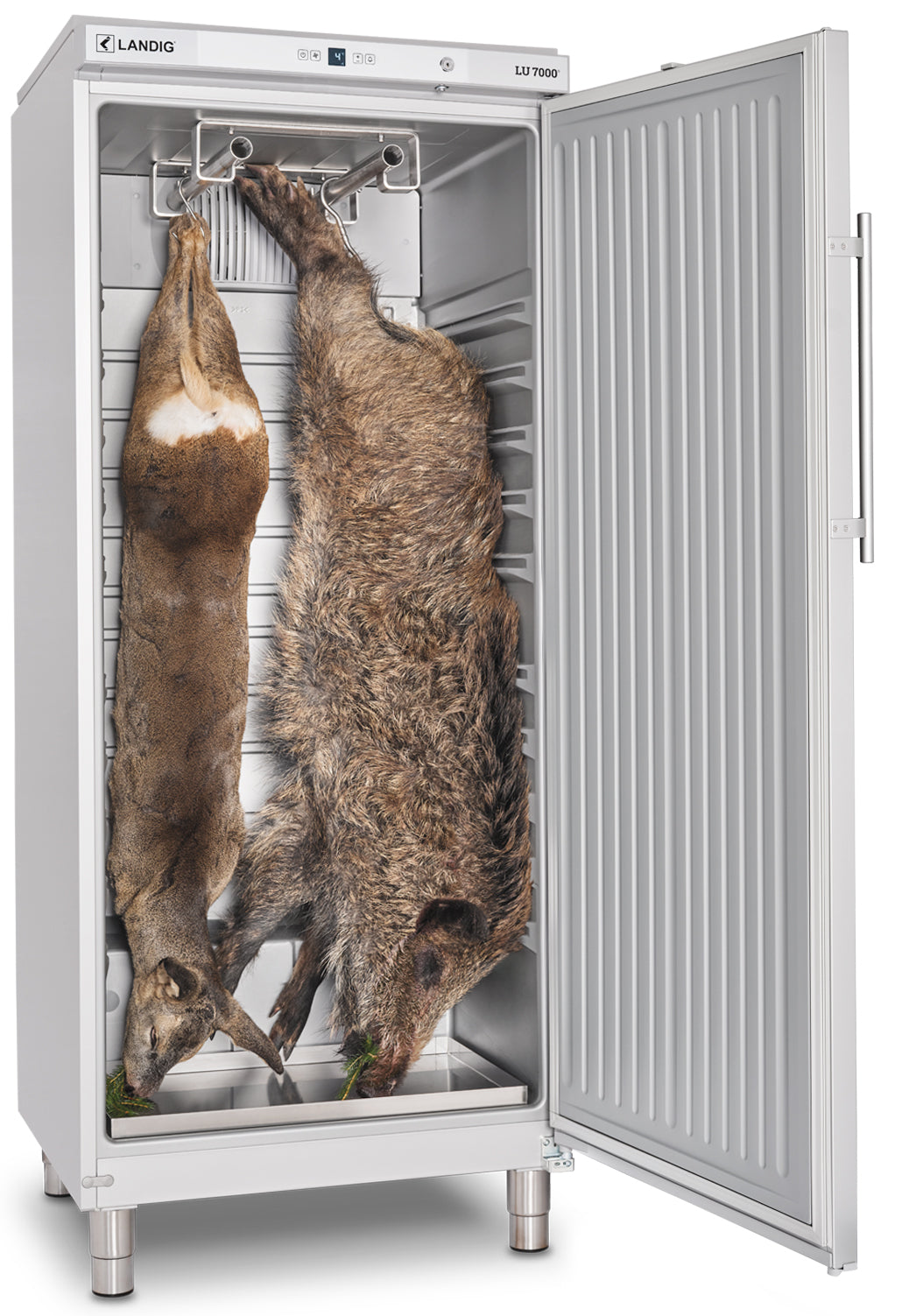 LU 7000 Professional Game Fridge (Ice Silver)