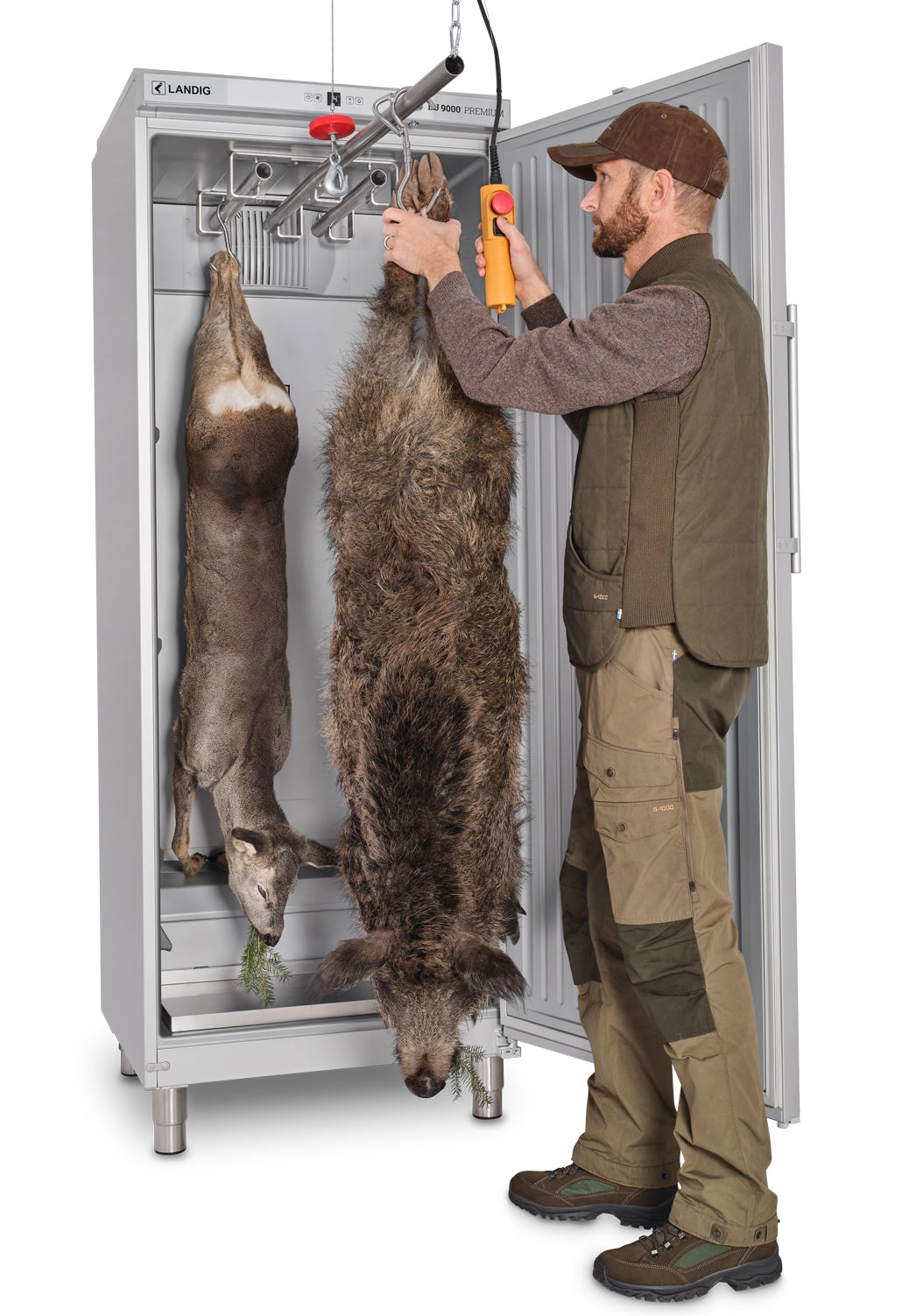 LU 9000 Premium Game Fridge (Ice Silver)