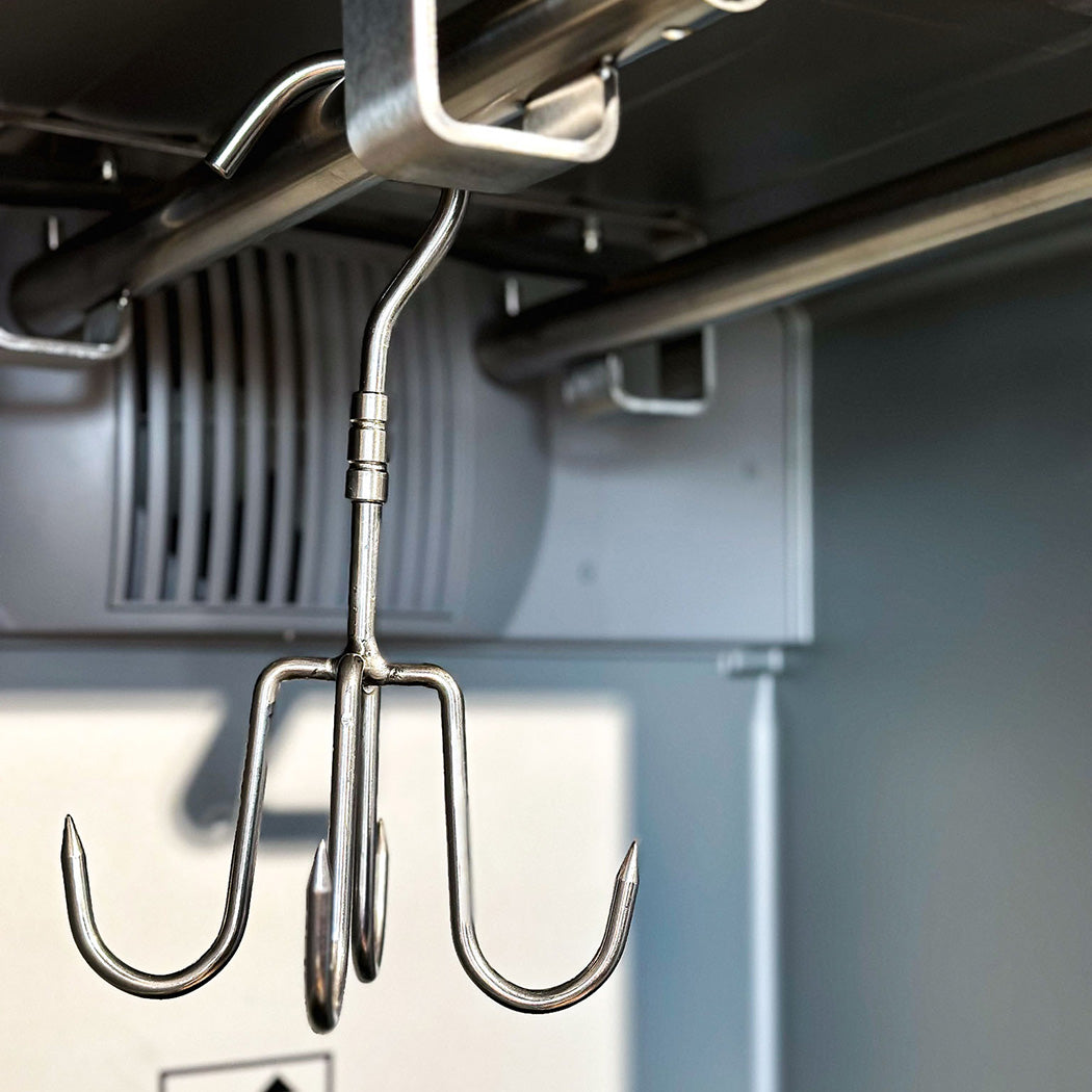 Special Rotating Hook 4-fold, 300×8 mm, 80 kg