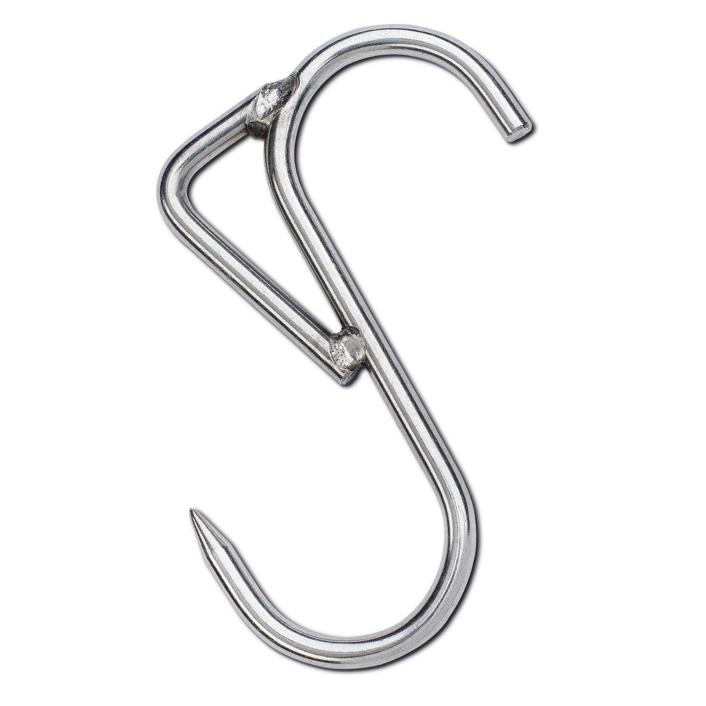 Stainless Steel S Hook with Ring